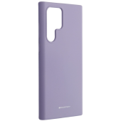 Silikónové puzdro na Samsung Galaxy S22 Ultra 5G Mercury Silicone levanduľové