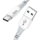 Kábel HOCO Ferry X70, USB na USB-C 3A, 1m, biely
