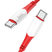 Kábel HOCO Ferry X70, USB-C na USB-C PD60W 3A, 1m, červený