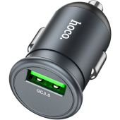 Autonabíjačka HOCO Z43 USB QC3.0 18W Mighty sivá 