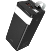Powerbanka HOCO Powermaster J86A, 50 000mAh svietidlo PD22,5W QC3.0, čierna