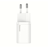 Sieťová Nabíjačka Baseus Super Si 1C USB-C 25W PD iPhone, Quick Charge 3.0 biela