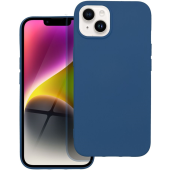 Silikónové puzdro na Apple iPhone 14 Plus Forcell Silicone Lite modré