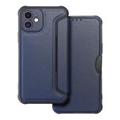 Diárové puzdro na Apple iPhone 12 Forcell razor modré