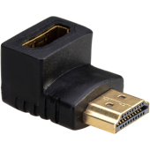 Akyga AK-AD-01, 90° HDMI(m)/HDMI(f) angle, čierny