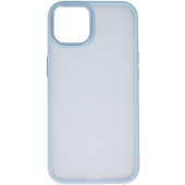 Plastové puzdro na Samsung Galaxy S21 FE G990 Satin Matt modré