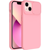 Silikónové puzdro na Apple iPhone 14 Pro Max Slide TPU ružové