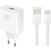 Honor SuperCharge HN-110600E00, 66W + USB-C kábel, biela