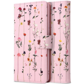 Diárové puzdro na Samsung Galaxy A34 5G A346 Tech-Protect Wallet Garden ružové