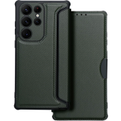Diárové puzdro na Xiaomi Redmi Note 12 Pro 5G/Poco X5 Pro 5G RAZOR zelené