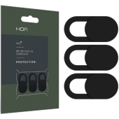 Krytka na webkameru Hofi Slim Pro+ čierna (3ks)