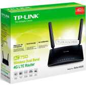 Používaný TP-LINK Archer MR200 AC750 Wireless Dual Band 4G LTE Router Black Trieda C