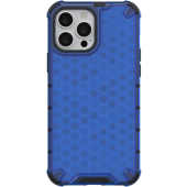 Odolné puzdro na Apple iPhone 13 Pro Max Honeycomb Armor modré