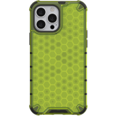Odolné puzdro na Apple iPhone 13 Pro Max Honeycomb Armor zelené