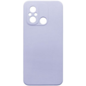 Silikónové puzdro na Xiaomi Redmi 12C Silicone TPU fialové