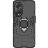 Odolné puzdro na Oppo A98 5G Ring Armor Rugged čierne
