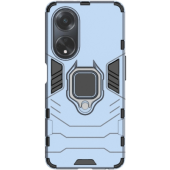 Odolné puzdro na Oppo A98 5G Ring Armor Rugged modré