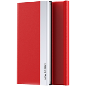 Diárové puzdro na Honor 90 Lite 5G Slide Book červené