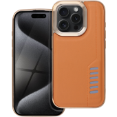 Plastové puzdro na Apple iPhone 15 Pro MILANO hnedé