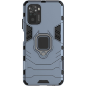 Odolné puzdro na Xiaomi Redmi Note 10/10S/Poco M5s Ring Armor modré