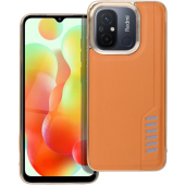 Plastové puzdro na Xiaomi Redmi 12C MILANO hnedé