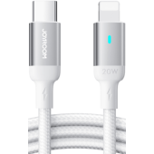 Joyroom A10 Series S-CL020A10, USB-C na Lightning, 20W, 2m, biely