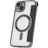 Diárové puzdro na Apple iPhone 11 Smart Chrome Mag čierne