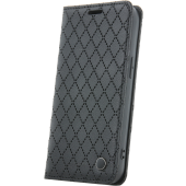 Diárové puzdro na Xiaomi Redmi 12C/Poco C55 Smart Caro čierne