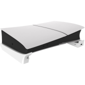 iPega P5S008, horizontálny stojan s USB HUB, PS5 Slim, biely
