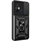 Odolné puzdro na Honor 90 5G Camshield Ring Armor čierne