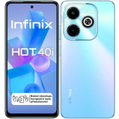 Infinix Hot 40i, 8/256 GB, Dual SIM, Palm Blue - SK distribúcia