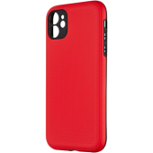 Plastové puzdro na Apple iPhone 12 OBAL:ME NetShield červené