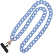 Phone Chain Long matte light blue