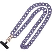 Phone Chain Long matte purple