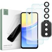 Tvrdené sklo na Samsung Galaxy A15 4G A155/A15 5G A156 Tech-Protect Supreme Set