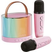 Maxlife MXKS-200 Bluetooth karaoke speaker pink