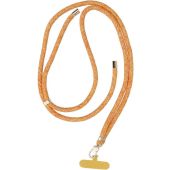 SWING (8mm) nastaviteľná šnúrka na mobil 165cm orange-white