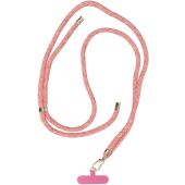 SWING (8mm) nastaviteľná šnúrka na mobil 165cm pink-white